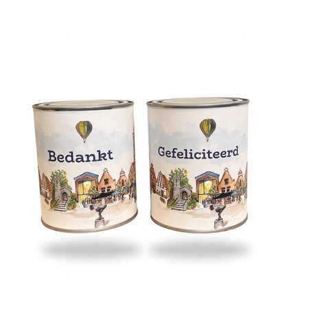 Blikje drop - diverse opdrukken