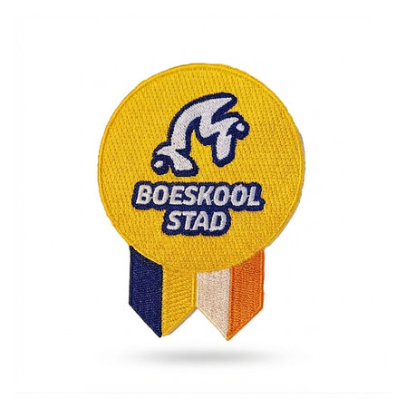 Embleem Carnaval in Boeskoolstad klein