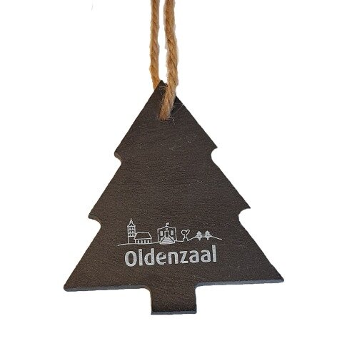 Kerstboomhanger skyline Oldenzaal